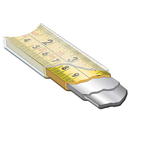 Komelon MPT826E PowerBlade Tape 8m / 26ft (Width 27mm), Multi, 8m/26ft 1