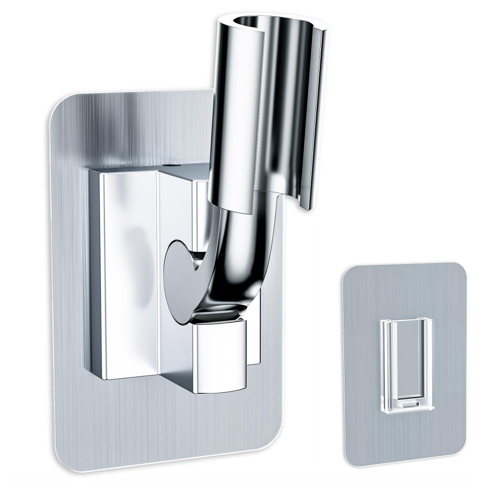 Magichome Shower Head Holder With Strong Adhesive, Adjustable Universal Shower Head Holder Replacement With Extra Adhesive Stick 5051226899560