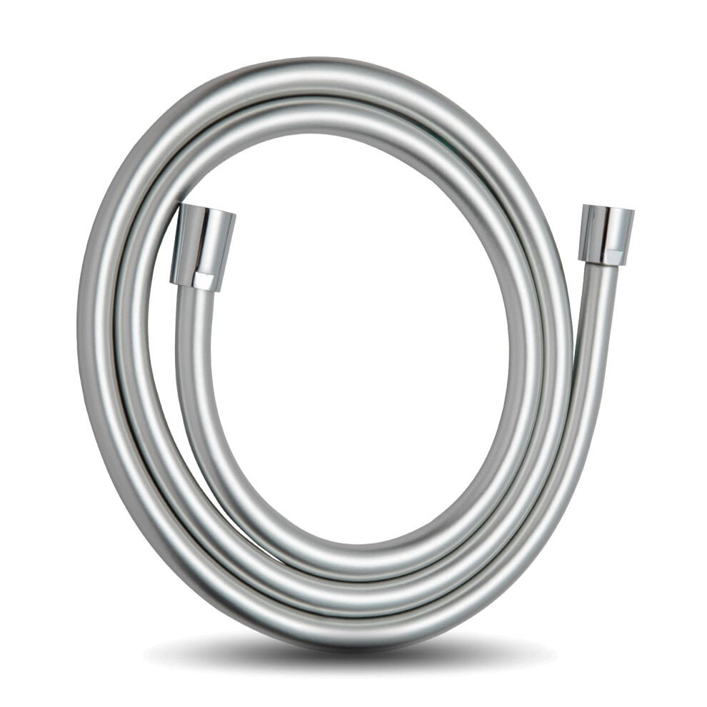 Offo Shower Hose 1.2M, Pvc Smooth Shower Pipe With Washers, Flexible Anti-Kink Handheld Shower Head Hose,High Pressure Shower Hose For Bath Taps 5051226986529