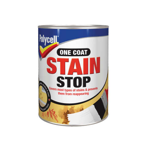 Polycell One Coat Stain Stop 1L