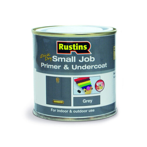 Rustins RUSTINS Small Job Primer & Undercoat Grey 250ml