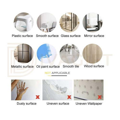 Wallpaper Paste All Purpose Quick Mix Adhesive Extra Strength, Quick Mix in 3 Min (Hangs Up to 5 Rolls) 2