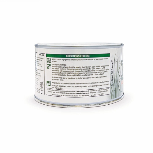 Briwax Wax Polish Black 370g 1