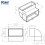 Kair 90 Degree Vertical Elbow Bend 110mm x 54mm - 4 x 2 inch Rectangular Plastic 2