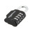 Amazon Amazon Basics AB-PL111 4-Digit Combination lock, 2 Count, Black/Silver 5