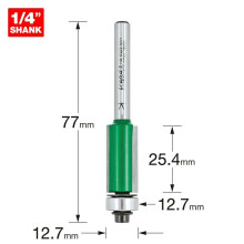Trend CraftPro SelfGuided Trimmer Router Cutter Bit 14 Inch Shank 127m