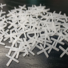 Tile Spacers 2mm Slab Spacers Plastic Cross Shaped,for Accurate Tile Positioning DIY Paving Tiling Garden Slabs Wall Tiler,200 Pieces