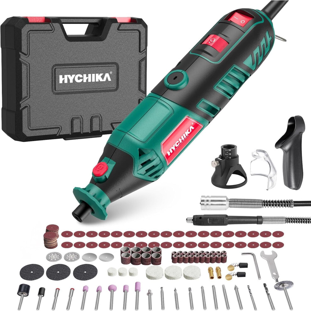Hychika 170W Rotary Tool, Variable Speed Rotary Tool Kit With Flex Shaft, 173Pcs Accessories Kit & 8000-35000Rpm Multi-Tool, Perfect For Cutting, Deta 788362794705