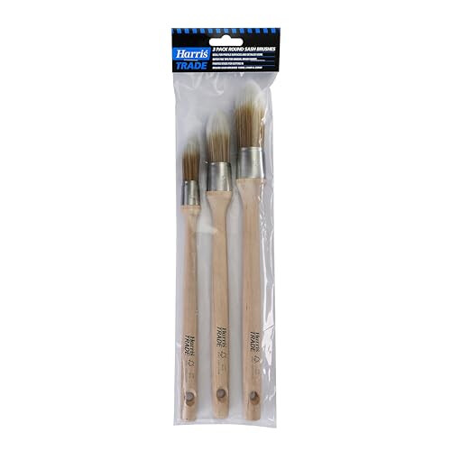 Harris Harris Trade Round Sash Brushes 3 Pack 1