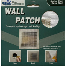 Self Adhesive Drywall Hole Repair Patch, 10cmX10cm, Wall Repair Patch, Plasterboard Patch, Easy to USE, Aluminum Wall Repair Kit for Repairing Holes,