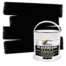 RAINBOW CHALK MARKERS LTD Blackboard Paint - 1 Litre tin Ideal for creating or restoring chalkboards for interior or exterior use.