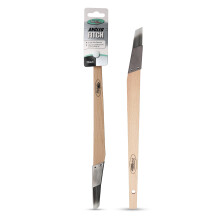 Axus Decor Angled Fitch Paint Brush (Grey Series) - 19mm - For All Paints, Filaments, For Detailed Work & Touching Up, Comfortable Handle, Rust-Resis