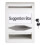 Amazon Amazon Basics ABS Ballot Box With Lock and Key, Non-clear 1