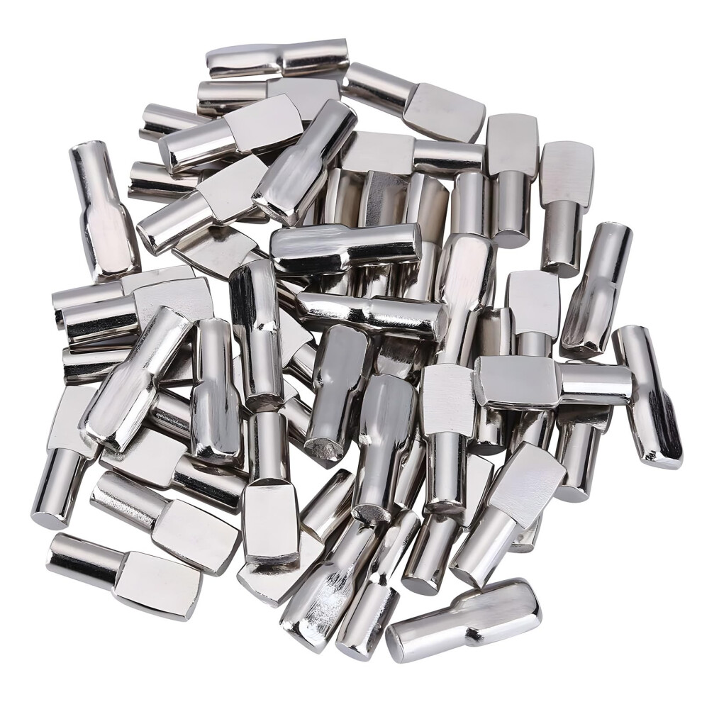 120 Packs Shelf Pins, 5 Mm Shelf Support Pegs Spoon Shape Cabinet Furniture 8237356081526