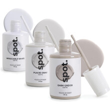 spot. Touch-Up Paint - Matt Finish, Quick Drying, Perfect for Cabinets, Walls, Windows, Doors, and Furniture Repair, 3 Colour Kit Matches 90% of Surf