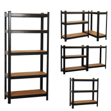 COZYBRITE Garage Shelving Units 5 Tier Heavy Duty Shed Storage Racking Shelf Metal Boltless 875kg Capacity 175kg Per Shelf for Warehouse Workshop Off