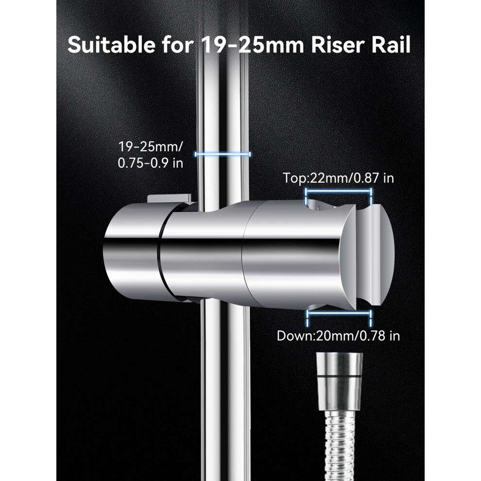 Magichome Shower Head Holder For 1925Mm Riser Rail Adjustable Shower R 5003185940876