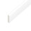 Virtual Plastics White Plastic Trim - 20mm x 5m - Rounded Edge - Gloss Finish 1