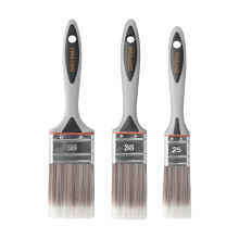 GRIFEMA GA4201-3, 1/1.5/2 Inch Paint Brushes, for Furniture, Walls, Fences, Bristle Width 25, 38, 50 mm, 3 Pieces