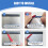 Rubber Edge Trim, Self-Adhesive Flexible Edge Guard, U Shaped Edge 4