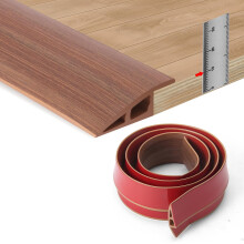 1.2M Self-Adhesive Floor Transition Strips Carpet Trim Strong Adhesive, Ideal for Carpet, Laminate, and Tile Thresholds, Doorways, and Edging (Suppor