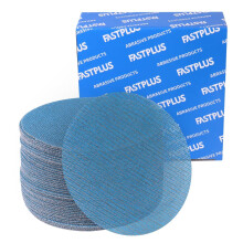 40PCS 150mm Mesh Sanding Discs 6 Inch Net Sandpaper Hook and Loop 80/100/120/320/600 Grits Dust Free for Car Wood Furniture Floor Sanding & Polishing