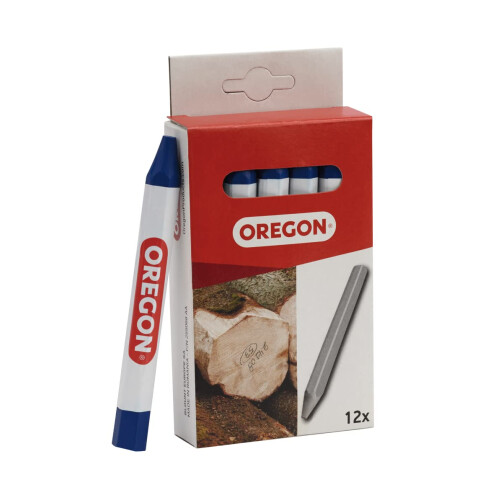 Oregon 295360 Multi Surface Marking Crayon - Blue (Pack of 12)