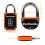 2-Pack Combination Padlocks | 4-Digit Padlocks with Code | Gym Padlock | Locker Padlock | Weatherproof Lock | for Indoor and Outdoor Use | Cut-Proof, 2