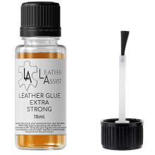 Leather Assist Professional Extra Strong Adhesive Leather Glue - Presto Repair for Rips Tears Cuts