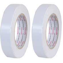 Pro Power Double Sided Tape 25mm x 33m White (Pack of 2)