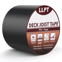 LLPT Joist Tape for Decking | 50mm x 15m | Beam Joist Protection Flashing Tape | Heavy Duty Waterproof Butyl Sealant