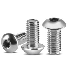 M6 Bolts Set, 35 Pcs M6 x 16mm Bolts, Hex Socket Button Head Screws, m6 x 16mm screw bolt