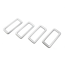 Rear Upper Air Vent Outlet Cover Trim for  Land  250 Prado LC250 2024 Accessories Silver