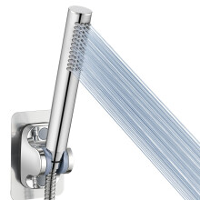 All Metal Handheld Shower Head, Voolan High Pressure Shower Heads with Handheld Sprayer, Chrome Hand Shower with Teflon Tape, Solid Brass Hand Held W