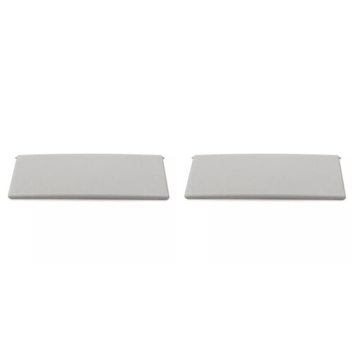 2X Car Sunvisor Makeup Mirror Cover LR063682 för   Sport Evoque  4 Grå