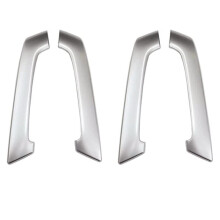4x per Prado J 150 J150 2014 2015 2016 2017 Pannello del Bracciolo Anteriore Trim Maniglia Della Porta Decorazione Accessori di Copertura