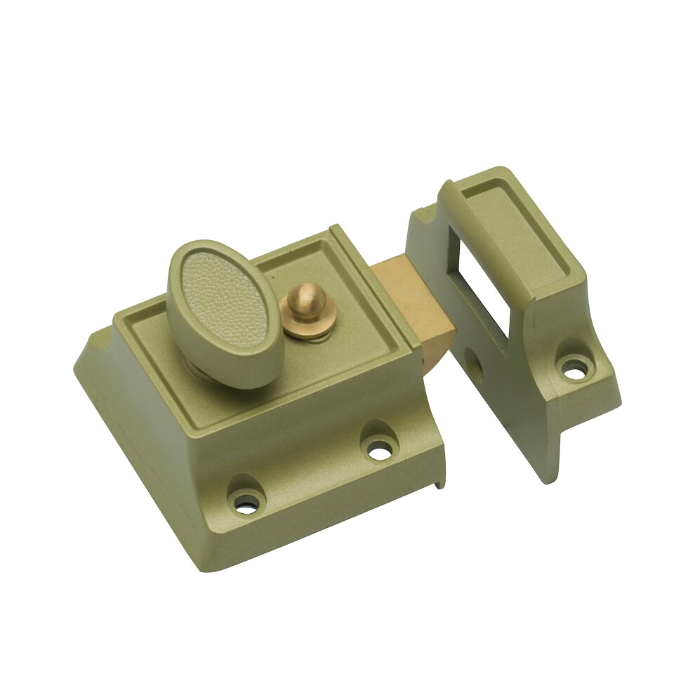 Sterling Nls201 Narrow Traditional Champagne Nightlatch 5002522971207