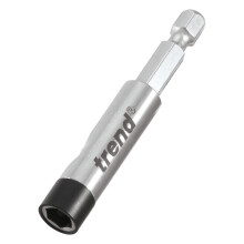 Trend Snappy 66mm One Touch Magnetic Bit Holder 25mm Bit Retention Cen