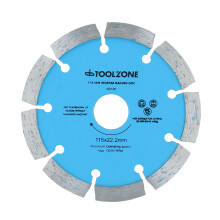 Toolzone 115mm x 8mm Diamond Tipped Mortar Raking Disc Masonry Blade 4