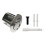 Dual Flush Push Button Threaded Push Rods Short Body D2D Chrome Compatible with 1