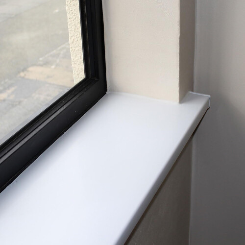 Window Sill Capping Board - Square Edge Window Board Sill Cover - Plastic Window 1
