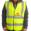 V Safety Fire Marshal Basic High-Visibility Safety Vest, Medium, Yellow Safety Sign 2