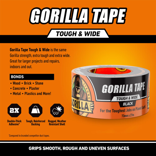 Gorilla Gorilla Tape Tough and Wide 27m 1