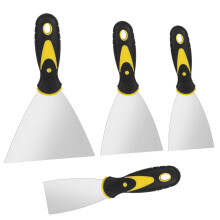 FANTESI 4 Pcs 4 Pcs Stainless Steel Wallpaper Scraper Paint Scraper Set, Filling Putty Knife Tool Putty Drywall Joint Knife Plastering Tools for