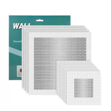 Yongst 14-Piece Wall Repair Kit: Self-Adhesive Aluminum Mesh Patches for Drywall, Plasterboard, Ceiling Holes – Easy Fix for Walls & Ceilings