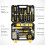 Enventor Tool Kit Set 108PCS General Household Hand Tool Kit with Stor 1