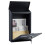 RYZAN Parcel Box Wall Mounted Letter Box - Durable Steel Post Box with Copper Lock Cylinder, Boxes for Posting 2