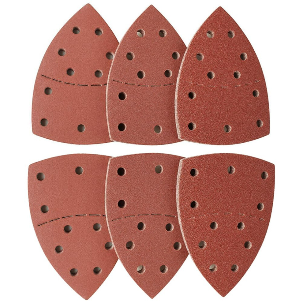 60Pcs Sanding Sheets Mouse Sandpaper For Electric Sander Triangle Sand 5002901935141