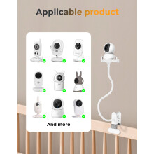 Universal Baby Monitor Holder No Drilling Camera Shelf with Flexible