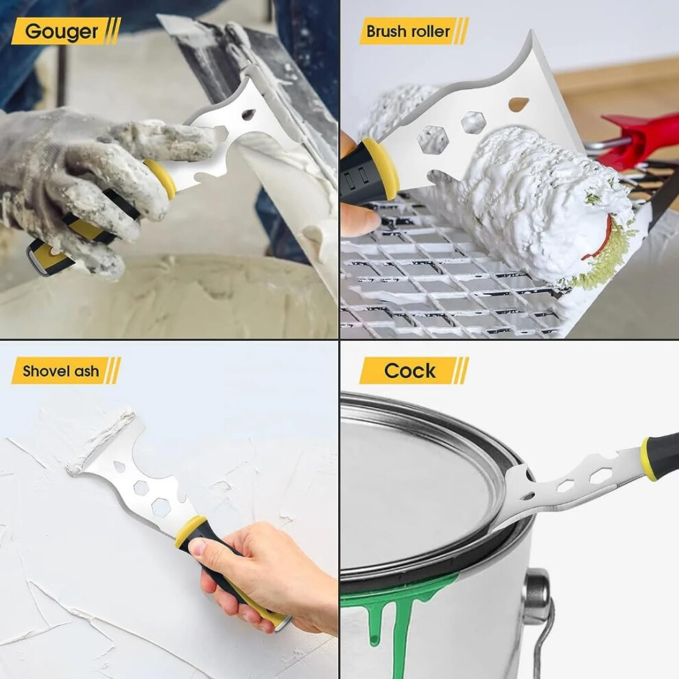 Winice Scraper Tool Stainless Steel 13In1 Painters Tool Putty Scraper 5002592745432